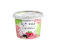 Maison Riviera Yogourt Délice Vegetal framboise et cassis 500 g